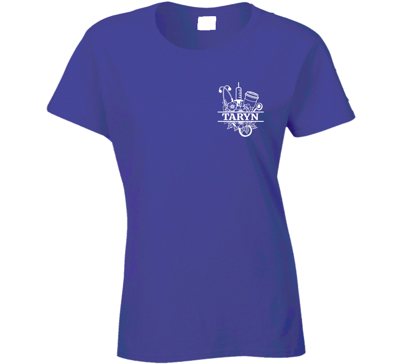 Nurse Medical (customize Name) Ladies T Shirt