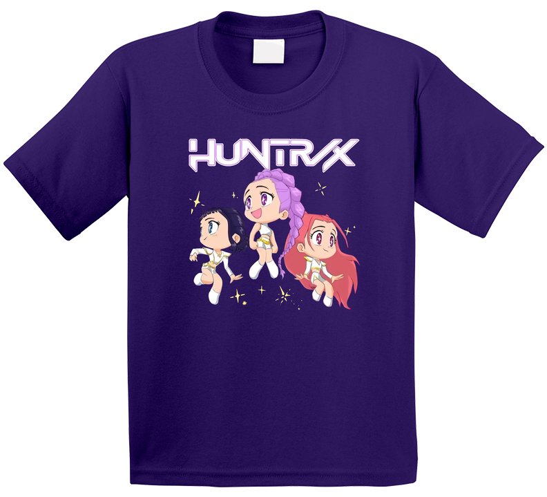 Kpop Demon Hunters Fan Chibi Huntrix T Shirt