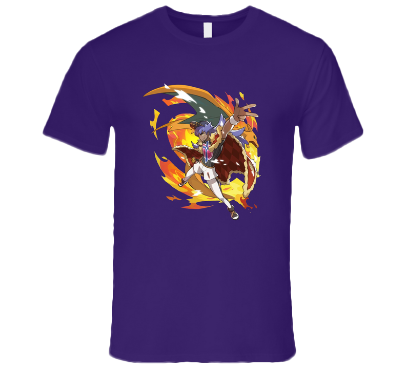 Pokemon Trainer Leon Fan T Shirt