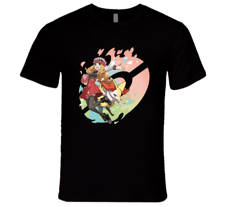 Pokemon Trainer Serena Fan T Shirt