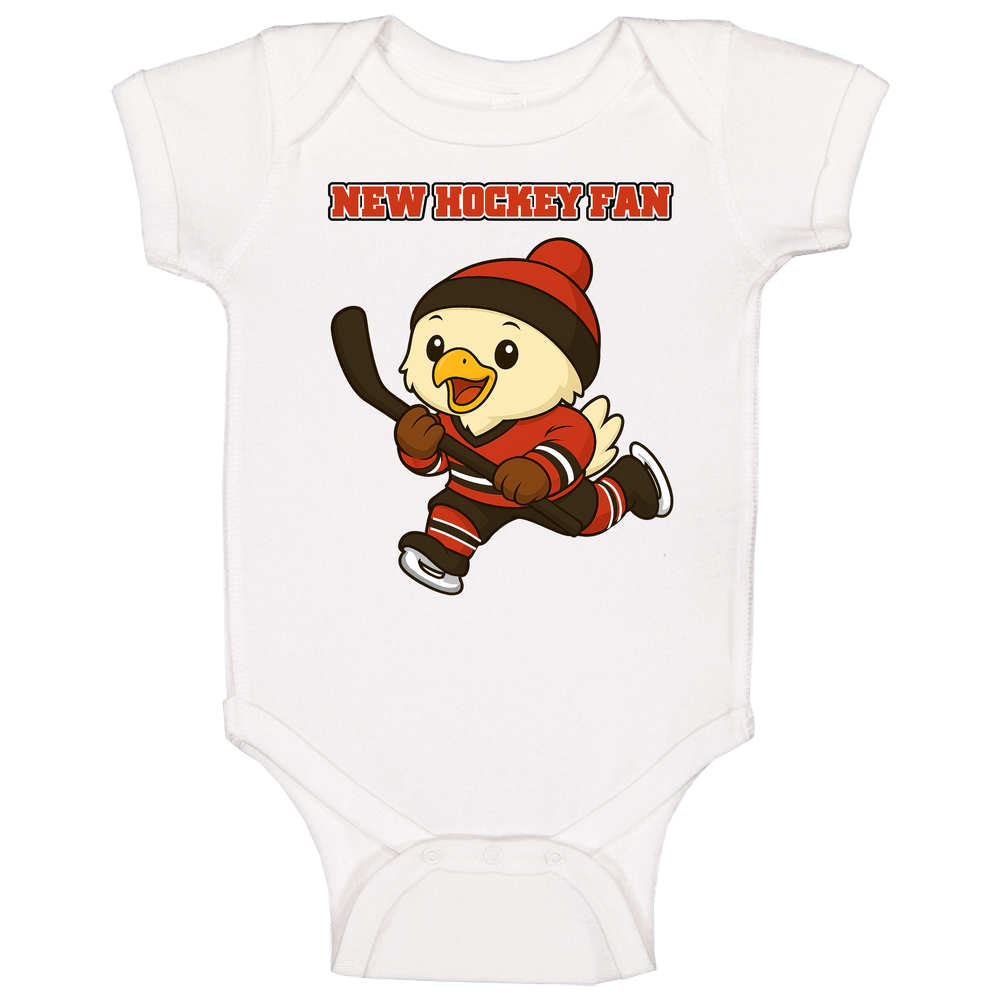 New Chicago Blackhawks Hockey Fan Baby One Piece
