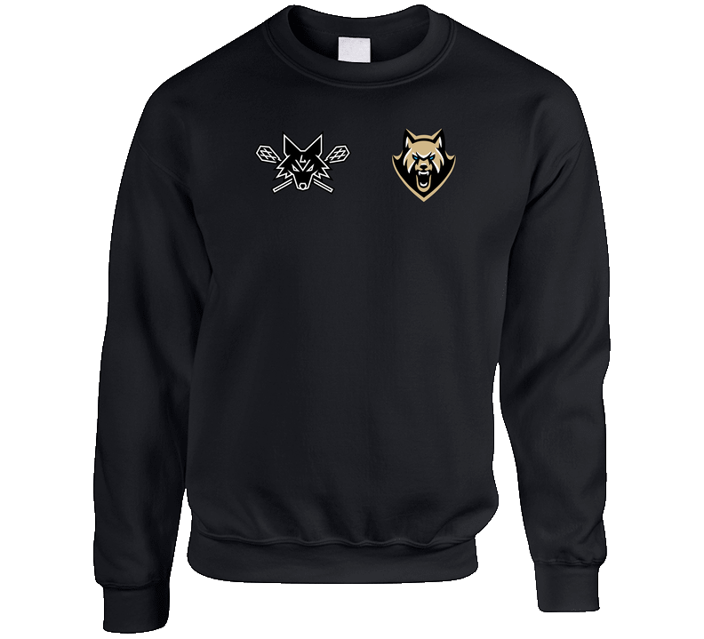 Las Vegas Desert Dogs Vs Oshawa Firewolves Lacrosse (A) Crewneck Sweatshirt