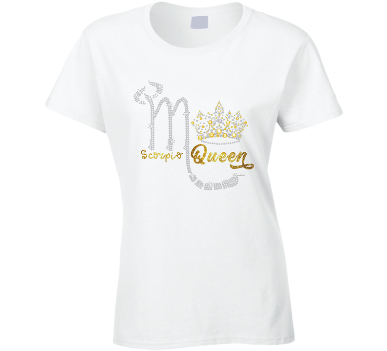 Scorpio Queen Ladies T Shirt