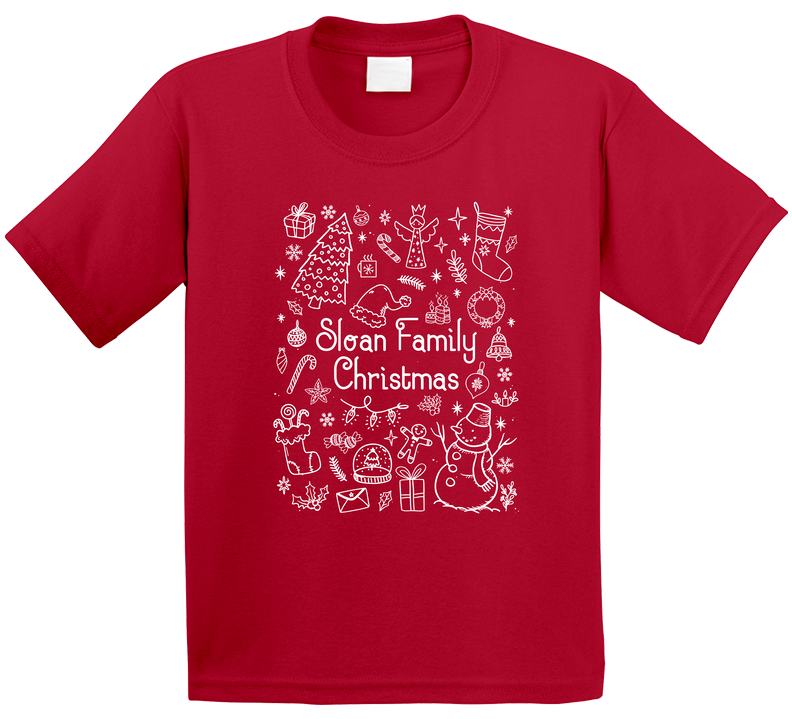 Sloan Family Christmas T Shirt