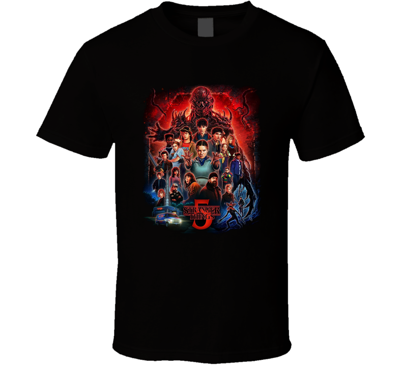 Stranger Things 5 Fan T Shirt