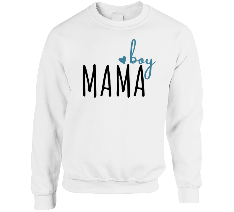Boy Mama Crewneck Sweatshirt