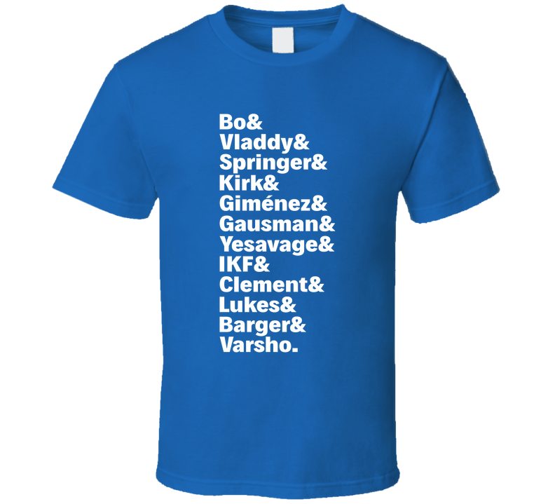 2025 Blue Jays Team T Shirt