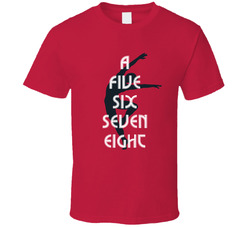 A Chorus Line - A Five Six Seven Eight (red) T Shirt 40340320-FB