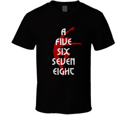A Chorus Line - A Five Six Seven Eight (black) T Shirt 40340321-FB