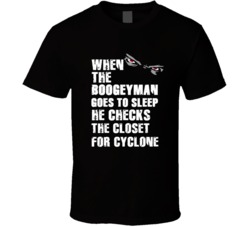 Boogeyman Checks For Cyclone Marvin Wentworth Nickname Hockey Sports T Shirt 18864478