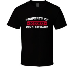 Property Of King Richard Richard Brodeur Hockey Sports Nickname T Shirt 18864913
