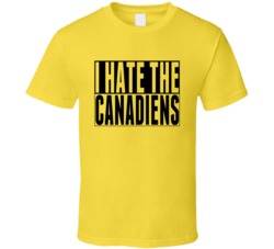 I Hate The Canadiens Hockey Rival Boston Fan T Shirt 18958028