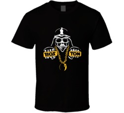 Darth Vader Star Wars Parody Boston Hockey Fan Chain T Shirt 18961027