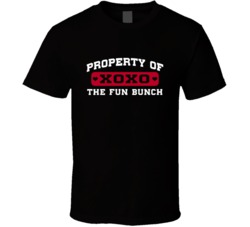 Property Of Fun Bunch Washington Football Love Football Player Nickname T Shirt 18993662