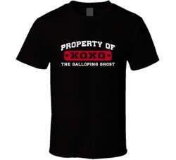 Property Of Galloping Ghost Harold Red Grange Love Football Player Nickname T Shirt 18993666