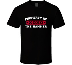 Property Of Hammer Jessie Tuggle Love Football Player Nickname T Shirt 18993696
