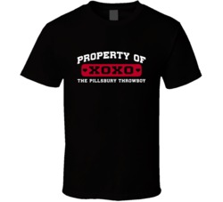Property Of Pillsbury Throwboy Jared Lorenzen Love Football Player Nickname T Shirt 18993704
