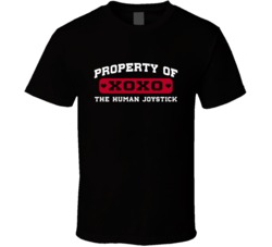 Property Of Human Joystick Dante Hall Love Football Player Nickname T Shirt 18993726