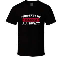 Property Of J.J. Swatt J.J. Watt Love Football Player Nickname T Shirt 18993738