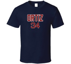 David Ortiz Inspired Boston Baseball Tshirt 19207836