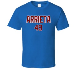 Jake Arrieta Inspired Chicago Baseball Tshirt 19207916