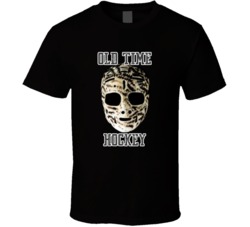 Gerry Cheevers Inspired Mask Old Time Hockey Tshirt 19493866