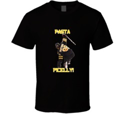 David Pastrnak Boston Hockey Goal Celebration Tshirt 19757396