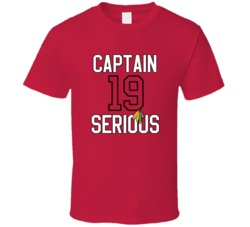 Jonathan Toews Chicago Hockey Captain Serious Tshirt 20030661