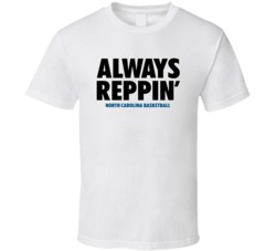 North Carolina College Basketball Always Reppin Bench Tshirt 20316628