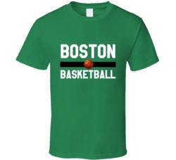 Boston Basketball On Court Ultimate TShirt 21002836
