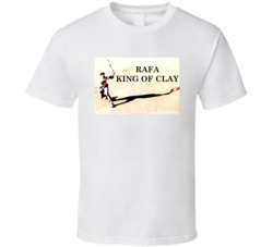 Rafael Nadal Inspired Tennis Fan King Of Clay Tshirt 21598092