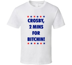 Sidney Crosby Inspired 2 Minutes For Bitchin Washington Hockey Fan White Tshirt 21623829