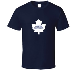 Auston Matthews Toronto Hockey Draft Fan Navy Tshirt 21696531