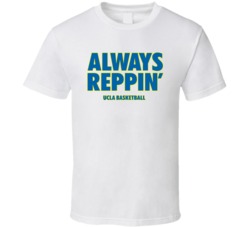 UCLA College Basketball Always Reppin Bench White Tshirt 21772456