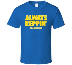 UCLA College Basketball Always Reppin Bench Blue Tshirt 21772586