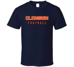 Clemson College Football Fan Navy Tshirt 22710261