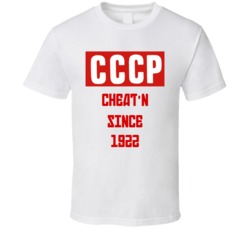 Russia Steroid Cheating Since 1922 Fan Humor Tshirt 23181695