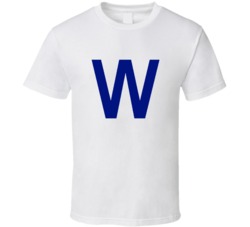 Chicago Cubs Win Baseball Inspired Win Flag Fan Tshirt 25222127