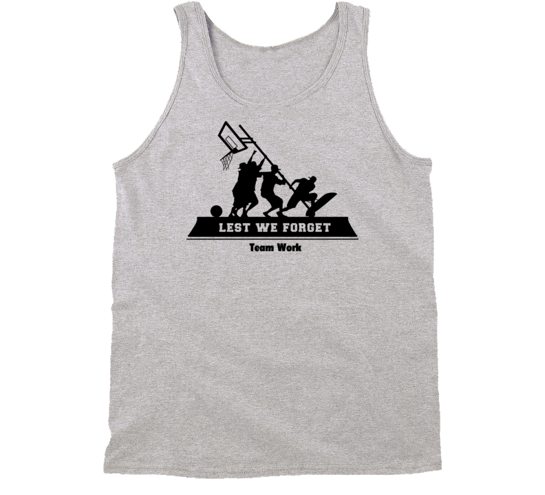 Band of Ballers Tanktop Re-issue Commemorates World War II Team Work