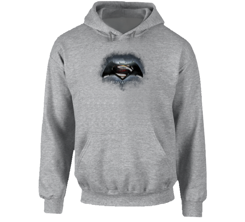 Batman V Superman Dawn of Justice Movie Trailer Logo Poster Hoodie Batman V Superman Dawn of Justice Movie Trailer Logo Poster Hoodie