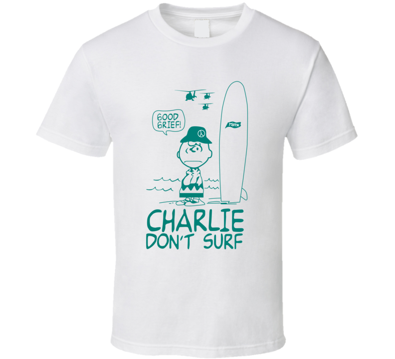 Charlie Don't Surf The Clash Band Fan Cool Vintage Summer 2015 TShirt