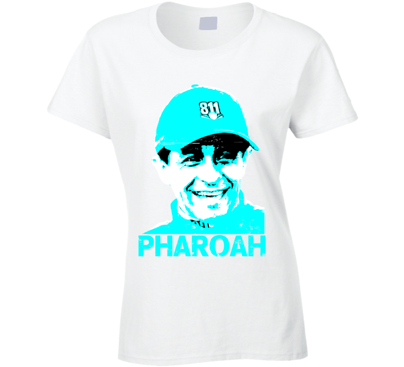 Triple Crown Pharoah Jockey Victor Espinoza Worn Look Ladies T Shirt Triple Crown Pharoah Jockey Victor Espinoza Worn Look Ladies T Shirt