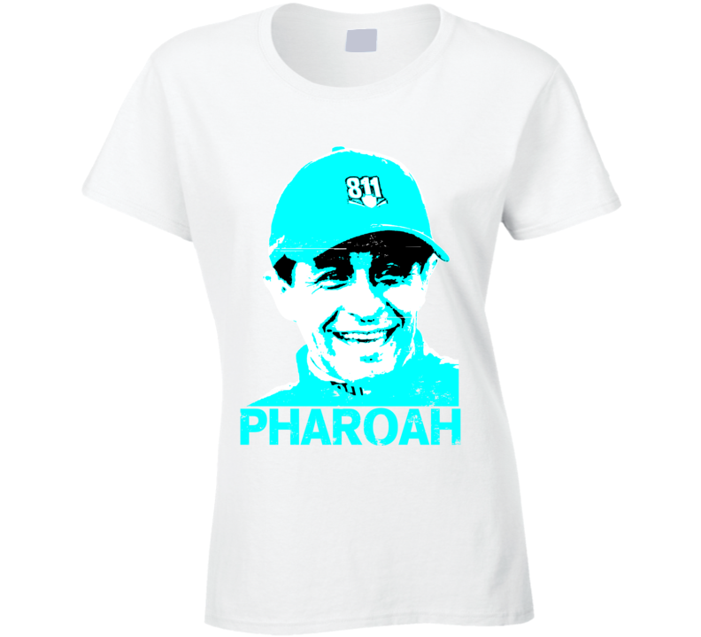 Triple Crown Pharoah Jockey Victor Espinoza Worn Look Ladies T Shirt