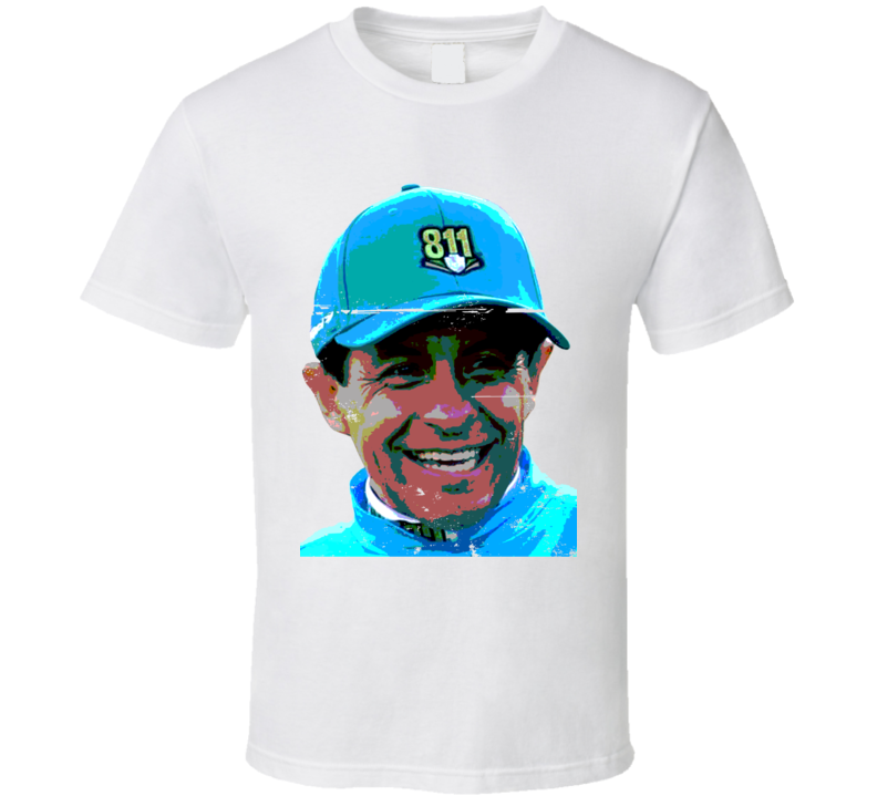 Triple Crown Mexican Pharoah Jockey Victor Espinoza Worn Look T Shirt Triple Crown Mexican Pharoah Jockey Victor Espinoza Worn Look T Shirt
