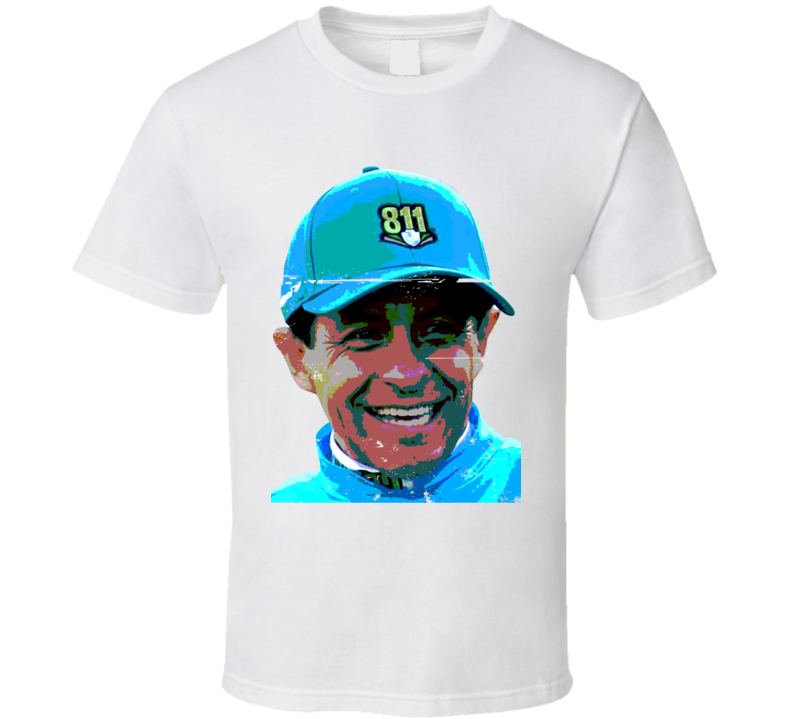 Triple Crown Mexican Pharoah Jockey Victor Espinoza Worn Look T Shirt