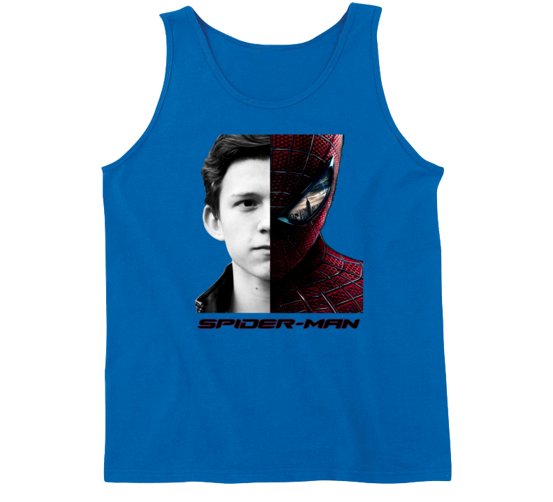 Tom Holland Hollywood Celebrity Peter Parker New Spiderman Tanktop