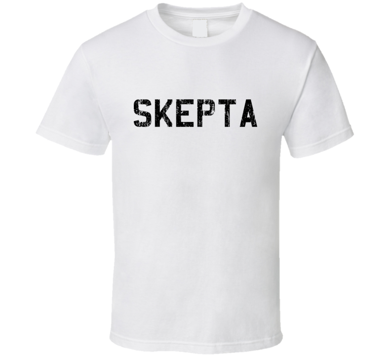 Skepta UK MC Hip Hop Rap Music Logo P. Diddy Artist Worn Look T Shirt