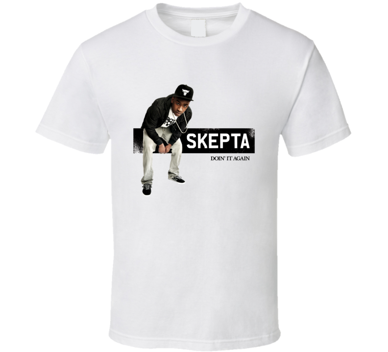 Skepta Doin It Again UK MC Hip Hop Rap Music Album Cover Diddy TShirt