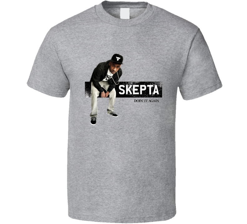 Skepta Doin It Again UK MC Hip Hop Rap Music Album Cover Diddy TShirt