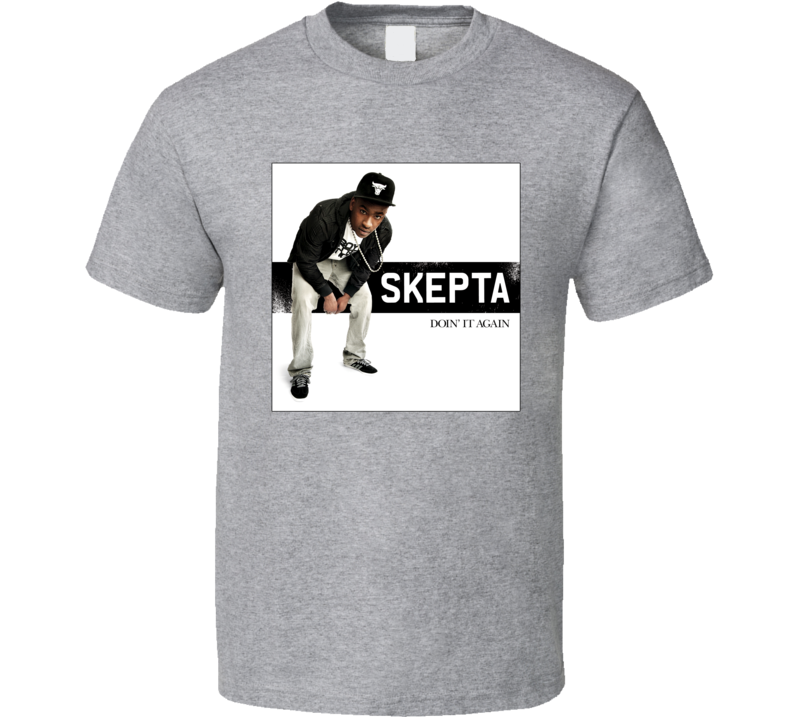 Skepta Doin It Again UK MC Hip Hop Rap Music Album Cover Diddy TShirt